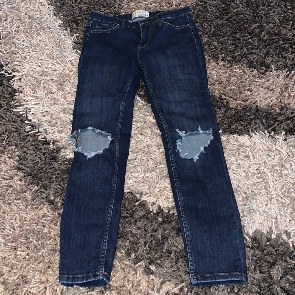Free people jeans size 26 skinny good cond